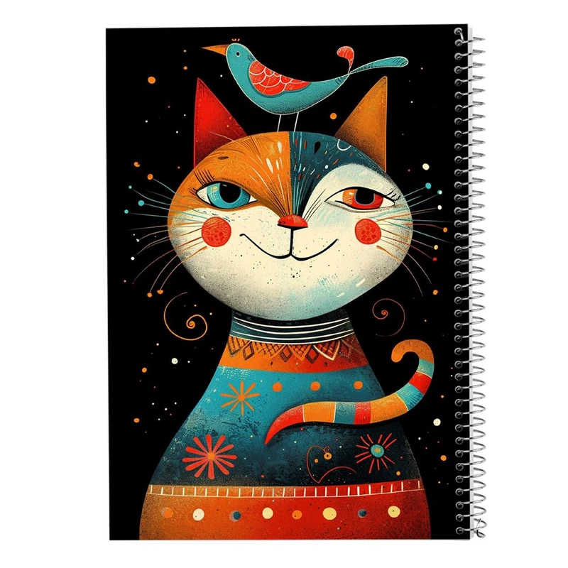 دفتر نقاشی 50 برگ مدوپد مدل موجودات فانتزی کد DF17094