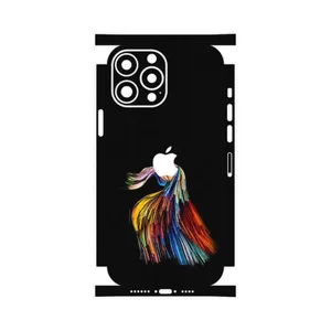 MAHOOT Rainbow Hair Digital Art-FullSkin Cover Sticker for Apple iPhone 13 Pro Max