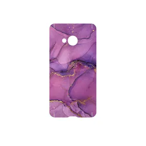 MAHOOT Purple Marble Cover Sticker for HTC U Play