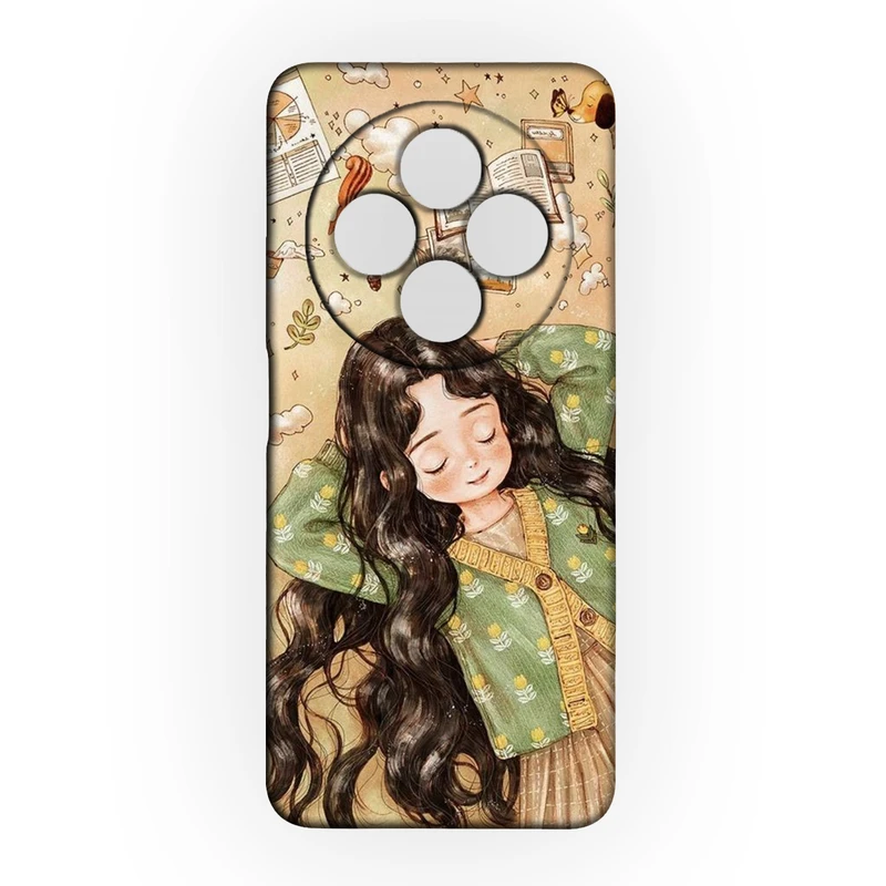 کاور طرح دخترانه کد  283 مناسب برای گوشی موبایل شیائومی Redmi 14C