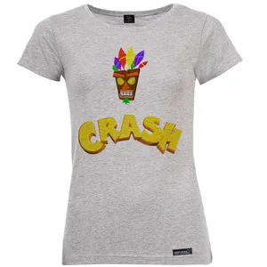 تی شرت آستین کوتاه زنانه 27 مدل Crash Leader کد MH1418