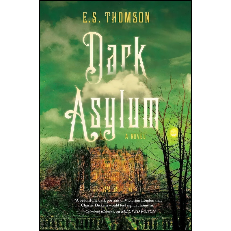کتاب Dark Asylum اثر E. S. Thomson انتشارات Pegasus Crime