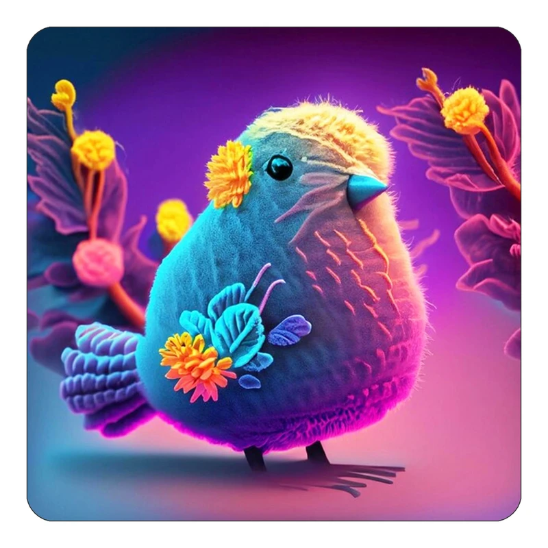 مگنت کاکتی طرح حیوانات رنگی مدل mp26482