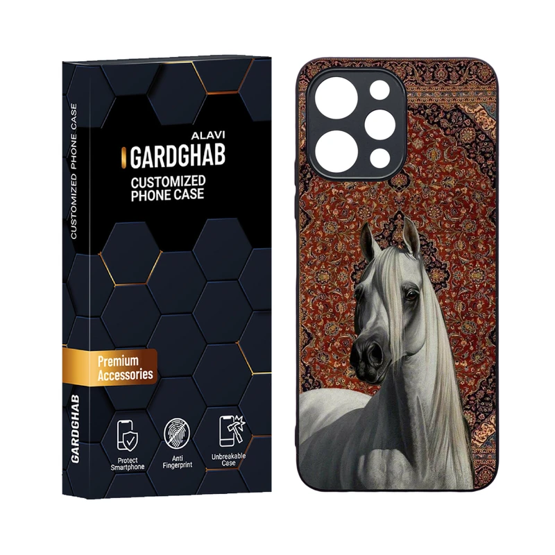 کاور گارد قاب علوی مدل دورژله ای ایرانی مناسب برای گوشی موبایل شیائومی Redmi 12 4G / 12 5G