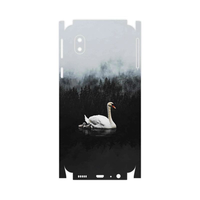 برچسب پوششی ماهوت مدل Swan_Lake-FullSkin مناسب برای گوشی موبایل سامسونگ Galaxy A01 Core