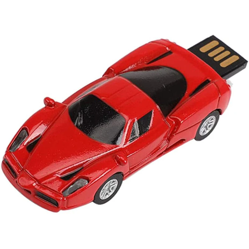 فلش مموری پرلیت یو اس بی مدل ماشین فراری  ظرفیت 32 گیگابایت با رابط USB 2.0