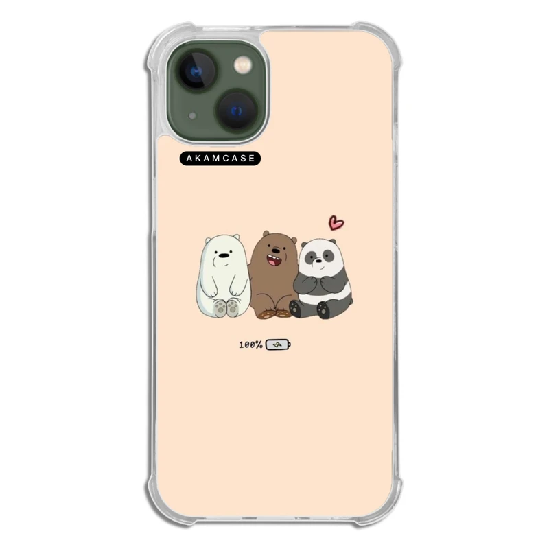 کاور آکام مدل AMCWTA13-BARE BEAR13 مناسب برای گوشی موبایل اپل iPhone 13