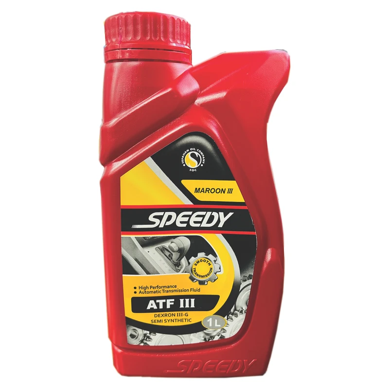 روغن دنده خودرو اسپیدی مدل Maroon ATF III حجم 1000 میلی لیتر