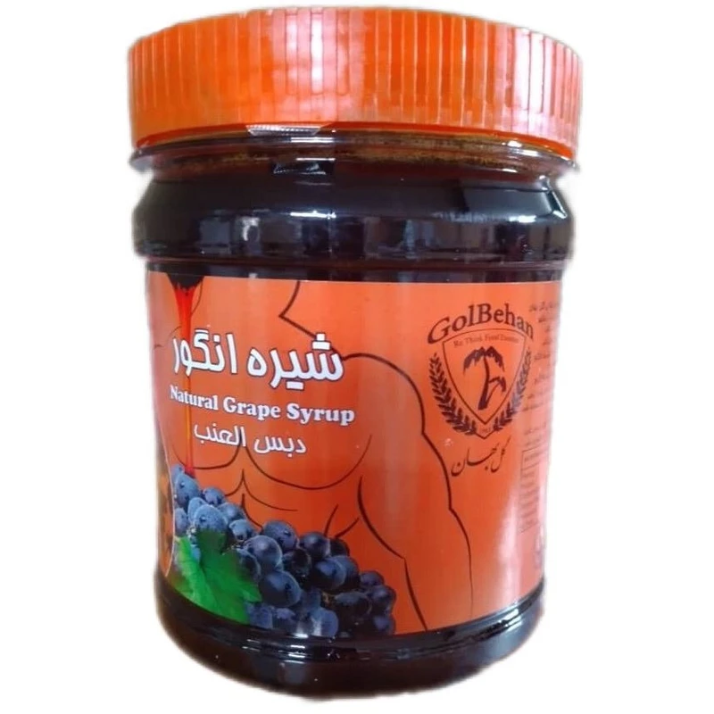 شیره انگور گل بهان - 450 گرم بسته 12 عددی
