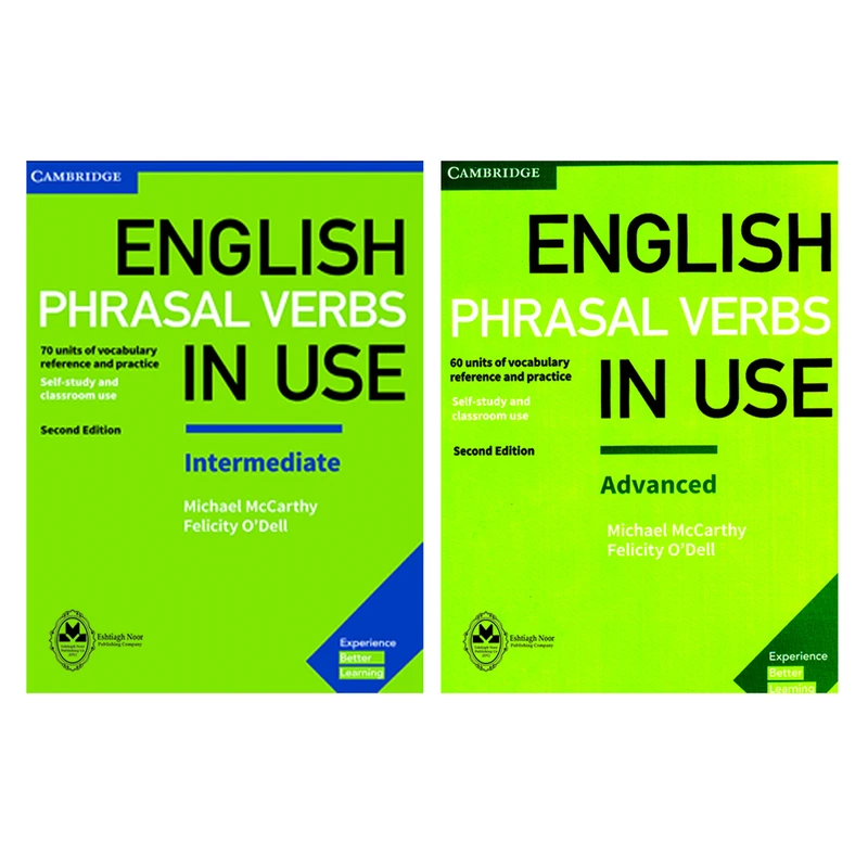 کتاب English Phrasal Verbs In Use اثر Michael Mccarthy And Felicity O`dell انتشارات اشتیاق نور دو جلدی