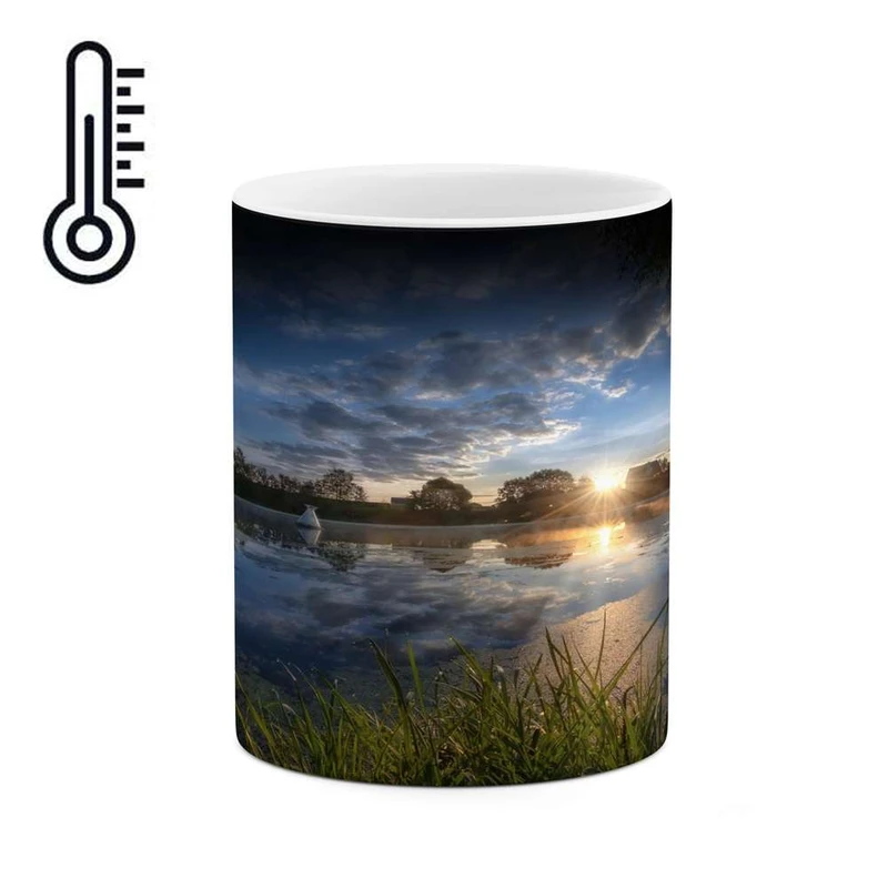 ماگ حرارتی کاکتی مدل منظره کد mgh17225