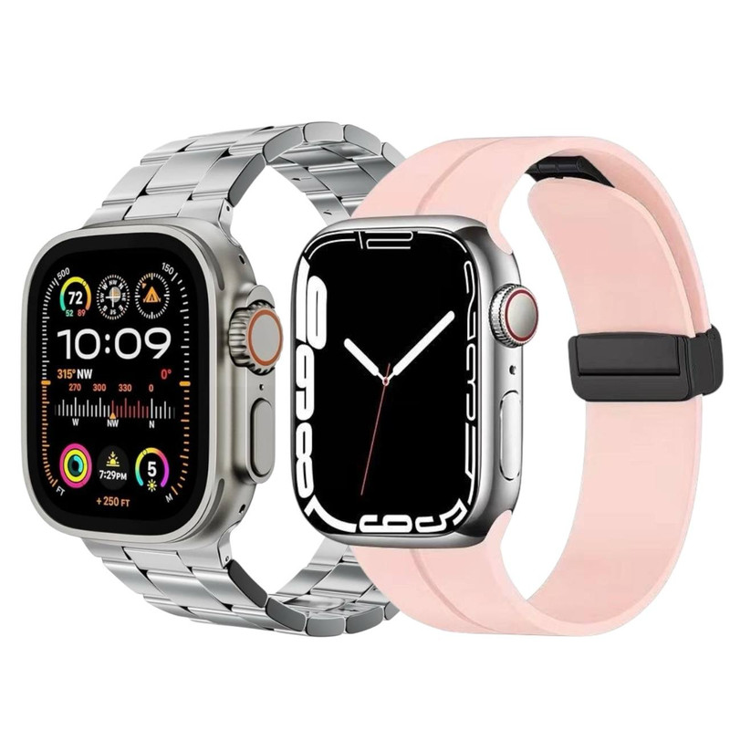 ساعت هوشمند مدل ZP05 49MM بسته دو عددی