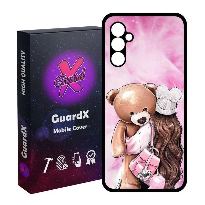 کاور گارد ایکس طرح Girl مدل Glass10088 مناسب برای گوشی موبایل سامسونگ Galaxy A24/A24 4G/M34 5G