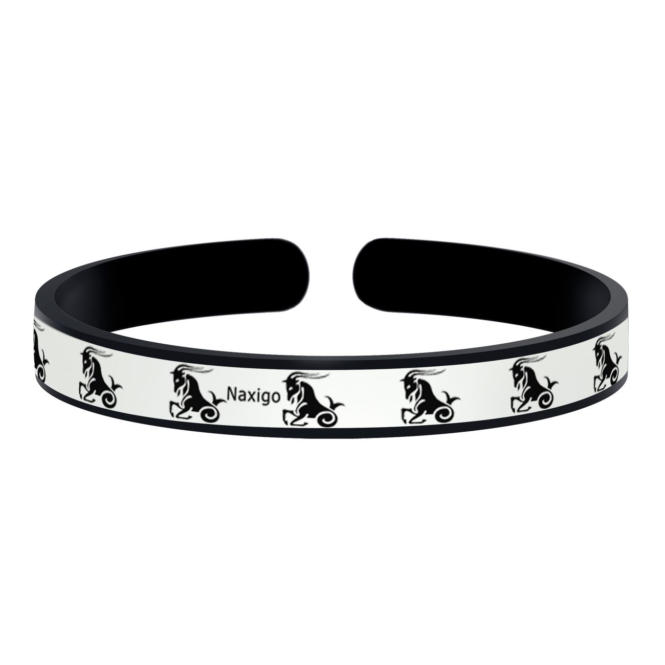 دستبند ناکسیگو طرح دی ماه مدل BR5456 -  - 1