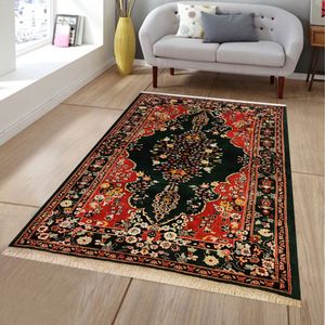 فرش دستباف دو و نیم متری طرح خراسان کد 115
