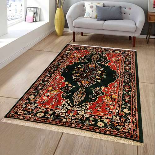 فرش دستباف دو و نیم متری طرح خراسان کد 115