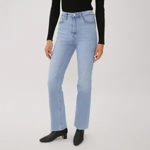 شلوار جین زنانه مدل راسته کد MDSS-CF7479