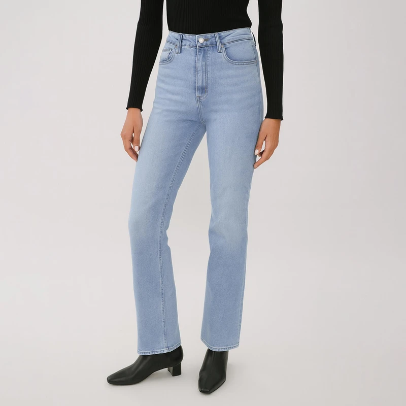 شلوار جین زنانه مدل راسته کد MDSS-CF7479