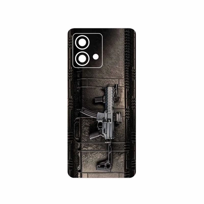 برچسب پوششی ماهوت مدل GUN مناسب برای گوشی موبایل موتورولا Moto G84