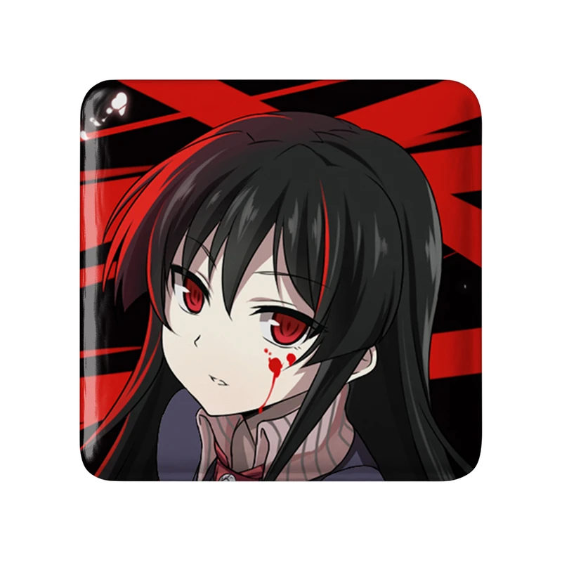 پیکسل خندالو طرح انیمه آکامه گا کیل مدل مربعی کد 31905