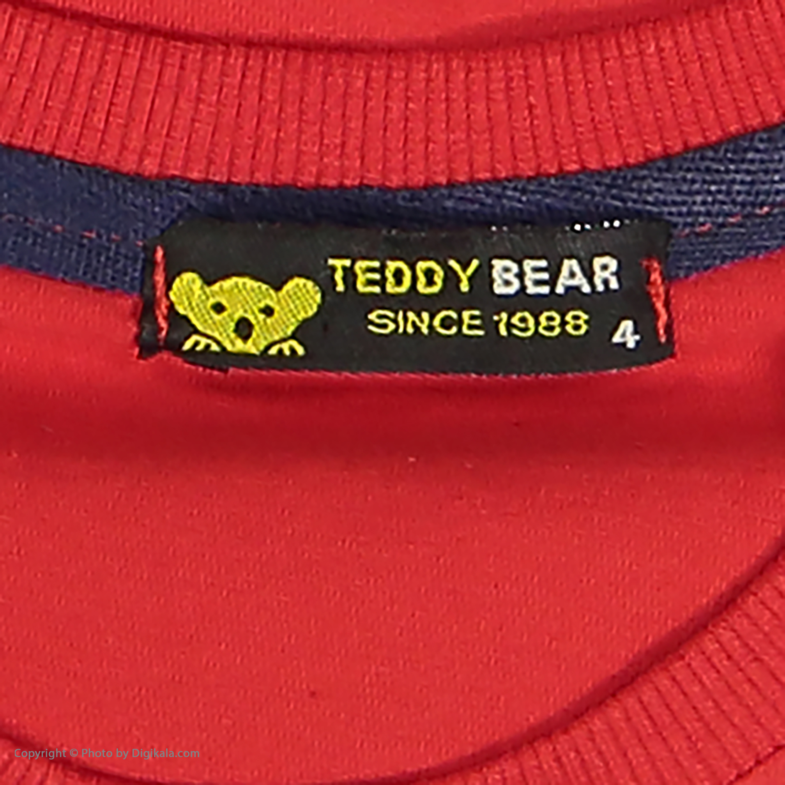 ست تی شرت و شلوارک پسرانه خرس کوچولو مدل 2011211-72 -  - 8