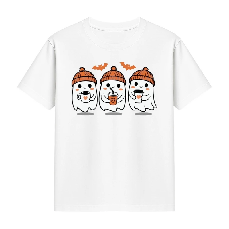 تی‌شرت آستین کوتاه دخترانه مدل روح کد p5 