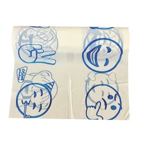 سفره یکبار مصرف میزبان مدل ضخیم طرح استیکر رول 30 متری