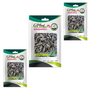بذر آفتابگردان دور سفید گلبرگ پامچال کد GPF-322 مجموعه 3 عددی