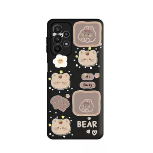 کاور طرح   خرس بییرکد FF047 مناسب برای گوشی موبایل سامسونگ Galaxy A13 4G