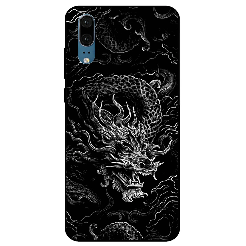 کاور مگافون طرح اژدها مدل 1897 مناسب برای  گوشی موبایل هوآوی P20 