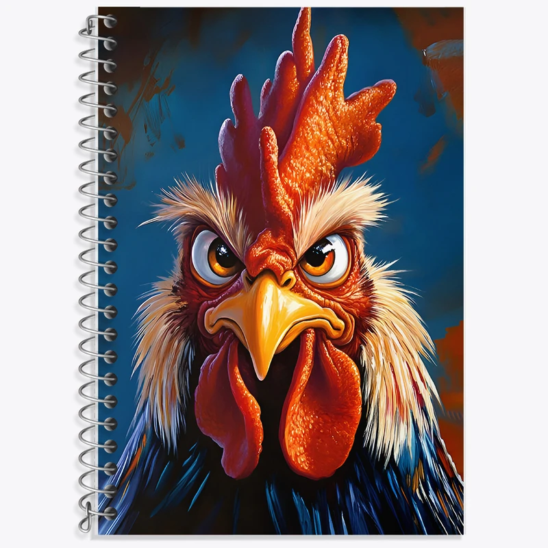 دفتر نت موسیقی 50 برگ خندالو طرح خروس کد F6547