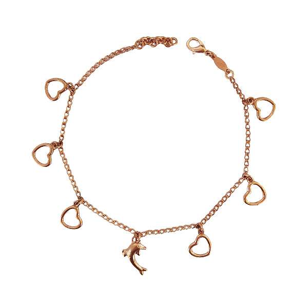 پابند زنانه مدل قلبی کد JW427 پابند زنانه مدل قلبی کد JW427