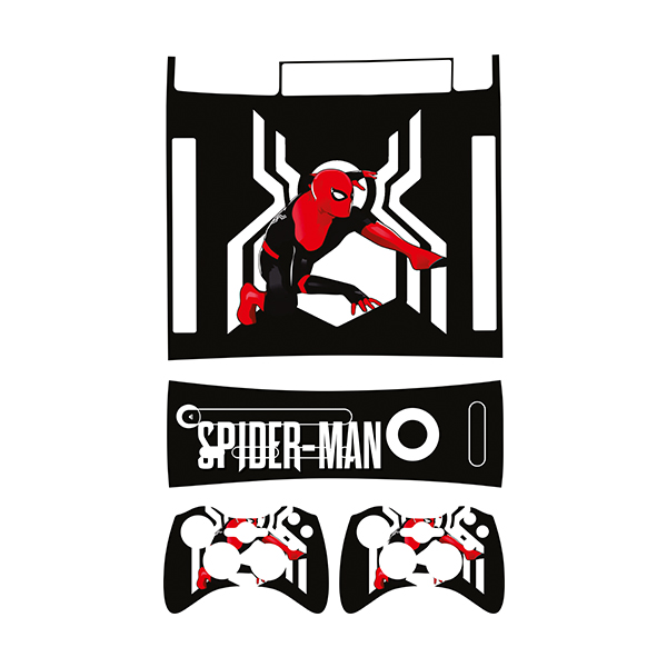 برچسب ایکس باکس 360 توییجین وموییجین مدل آرکید Spiderman 11 مجموعه 4 عددی