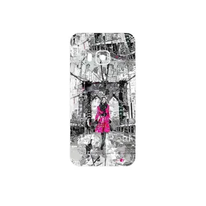 MAHOOT Collage of Catwalk Bridge Cover Sticker for HTC One S9