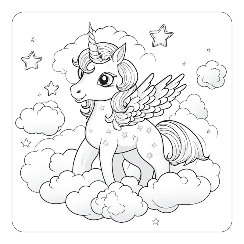 مگنت کاکتی طرح اسب تک شاخ و یونیکورن مدل mp32537