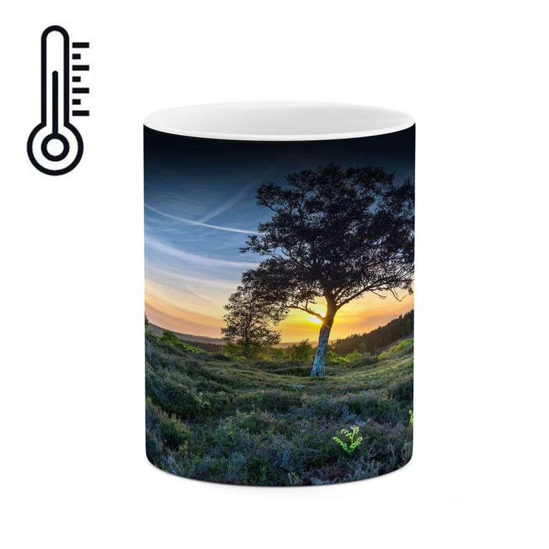 ماگ حرارتی کاکتی مدل منظره کد mgh13204