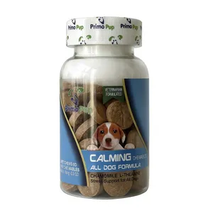 قرص کاهش استرس سگ پریمو پوپ مدل calming بسته 60 عددی
