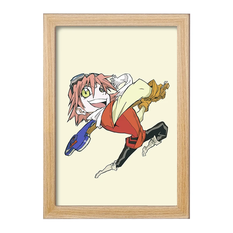 تابلو خندالو مدل هاروکو انیمه فولی کولی Fooly Cooly  کد 23546