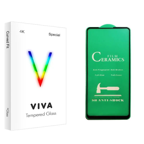 محافظ صفحه نمایش سرامیکی ویوا مدل 4K مناسب برای گوشی موبایل سامسونگ Galaxy A21