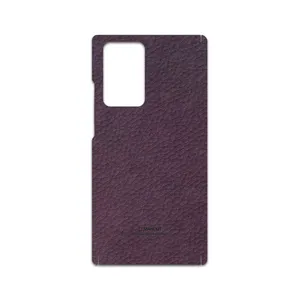 MAHOOT Purple-Leather Cover Sticker for Samsung Galaxy Note20 Ultra