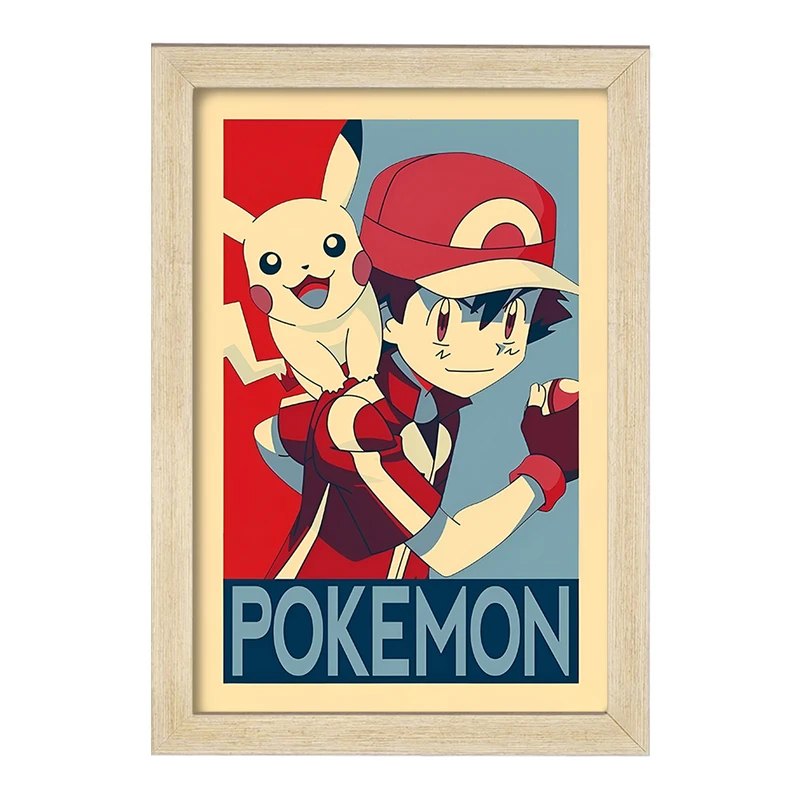 تابلو خندالو مدل انیمه پوکمون (pokemon) کد F6456