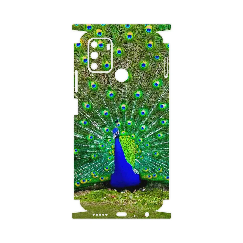 برچسب پوششی ماهوت مدل Peacock-FullSkin مناسب برای گوشی موبایل جی پلاس S10 2022