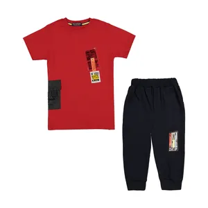 ست تی شرت و شلوارک بچگانه مدل 211