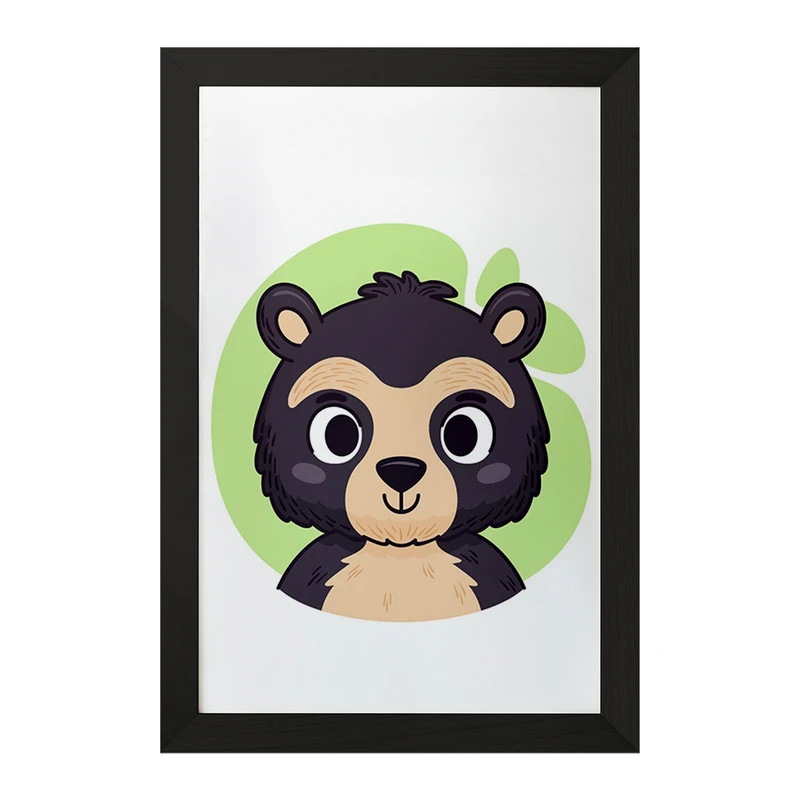 تابلو خندالو مدل حیوانات بامزه کد 37159