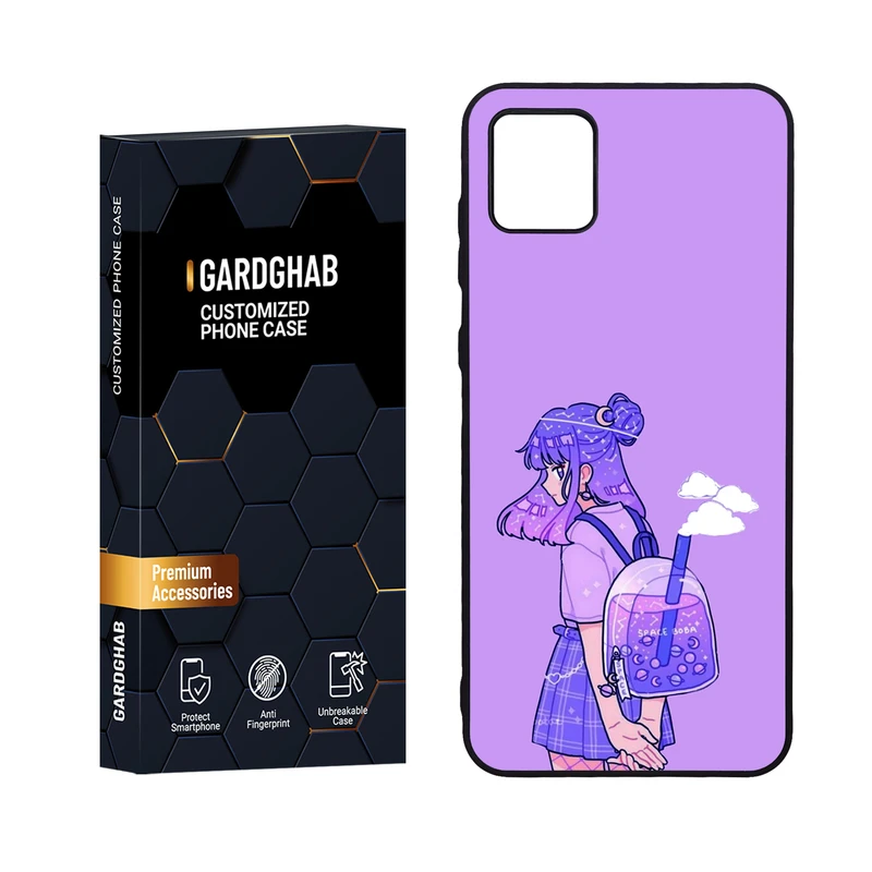 کاور گارد قاب مدل دورژله ای دخترانه مناسب برای گوشی موبایل سامسونگ Galaxy A04 4G