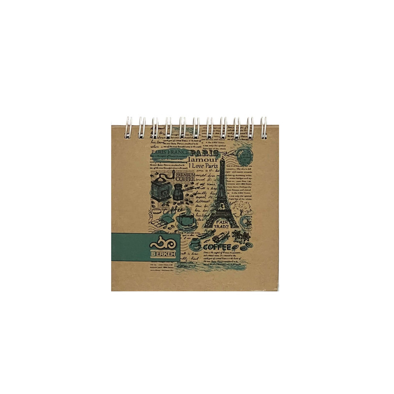 دفترچه یادداشت 80 برگ برکه کد 6302