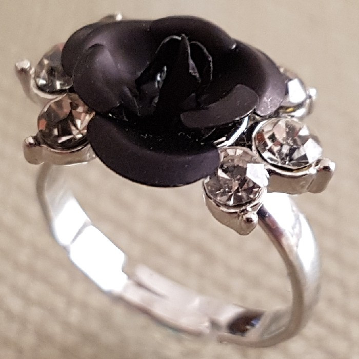 انگشتر دخترانه مدل گل رز کد P65 انگشتر دخترانه مدل گل رز کد P65