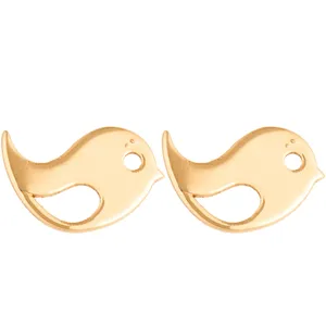 گوشواره طلا 18 عیار رزا مدل EG20