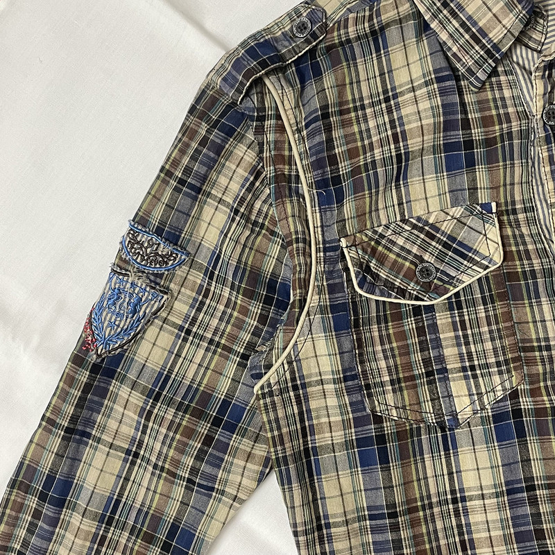 شومیز آستین بلند زنانه مدل 1258چهارخونه