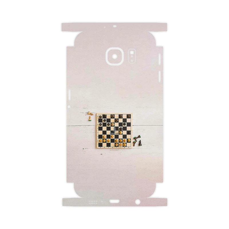 برچسب پوششی ماهوت مدل Chess-FullSkin مناسب برای گوشی موبایل سامسونگ Galaxy S6